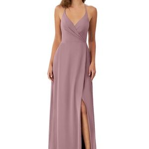 AZAZIE 💐 Dusty Rose Pink Bridesmaid Dress